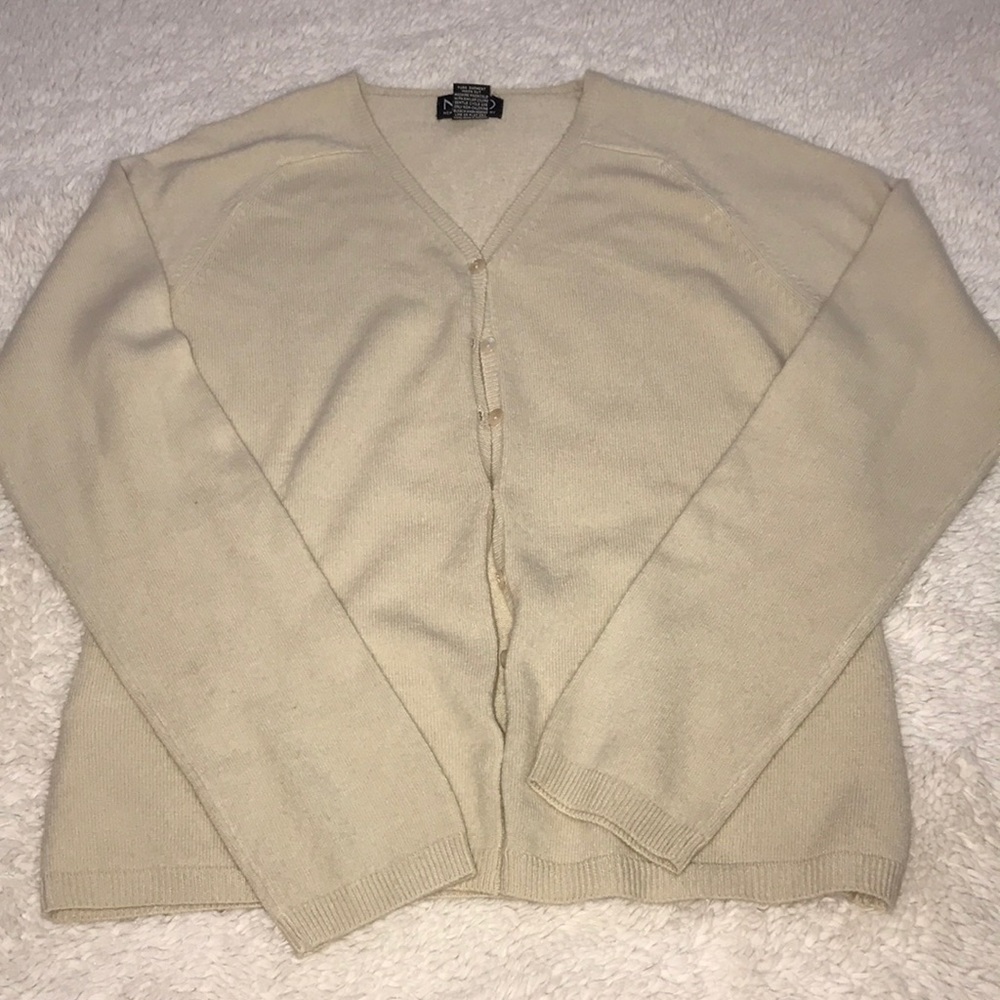 Beige cardigan